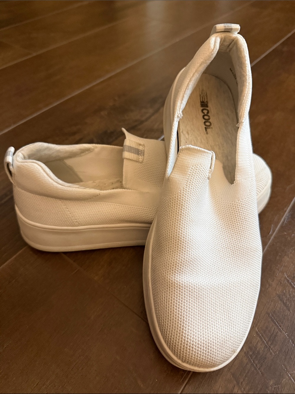 32 Degrees Women's Slip-On Sneakers in White